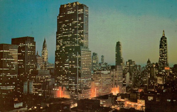 Midtown Manhattan at Night Vorderseite