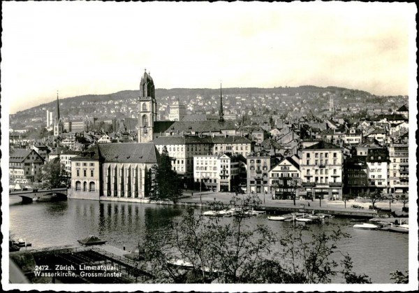 Zürich - Limmatquai Vorderseite