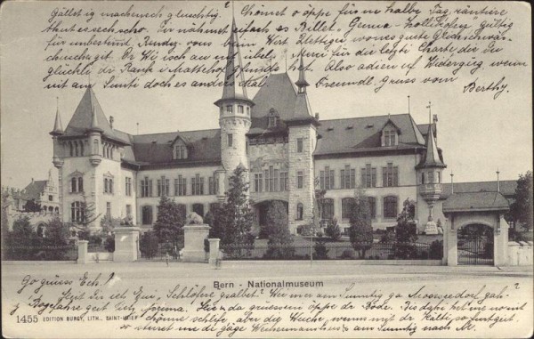 Bern - Nationalmuseum Vorderseite