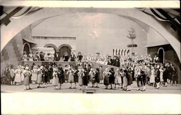 Aufführung in ?, Phot. Anstalt Willi Hofer, St. Gallen Vorderseite