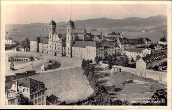 Kloster Einsiedeln Vorderseite