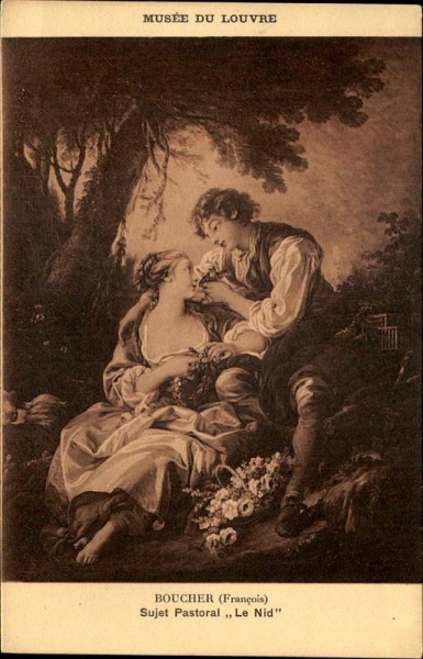 Musée du Louvre/Boucher-Sujet Pastoral Vorderseite