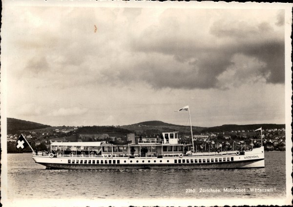 Zürichsee, Motorboot Wädenswil