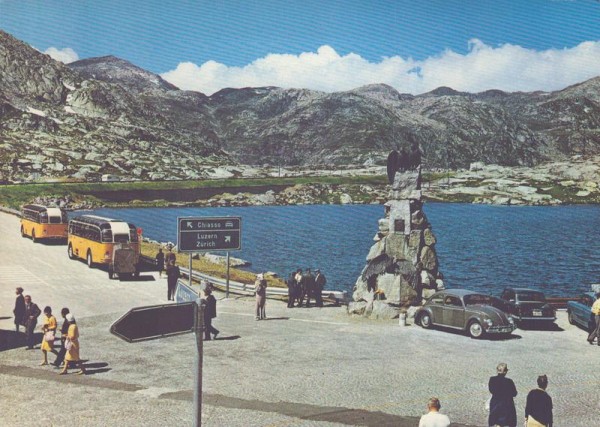 St. Gotthardpass, Hospiz Vorderseite