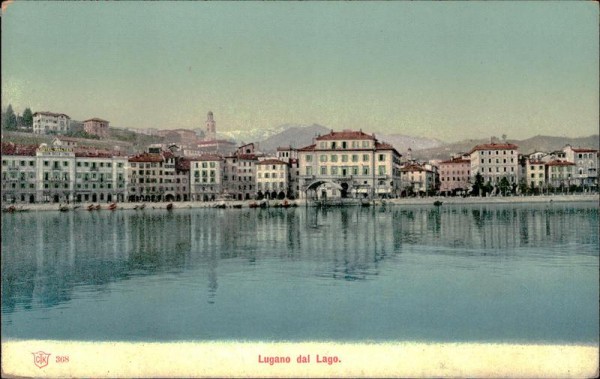 Lugano dal Lago Vorderseite