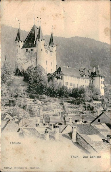 Thun - Das Schloss Vorderseite