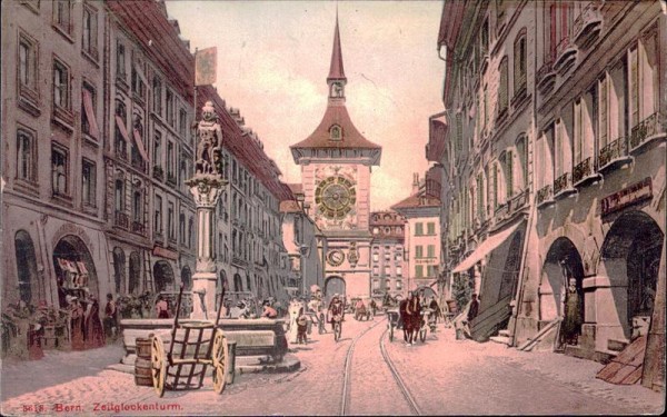 Bern - Zeitglockenturm Vorderseite