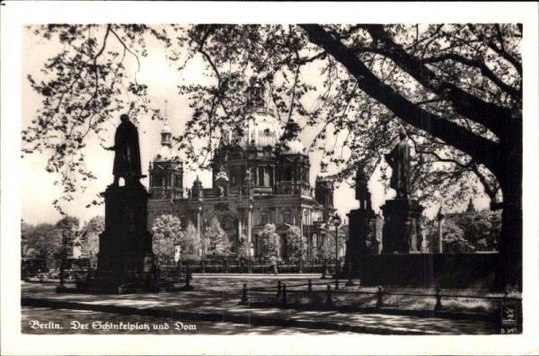 Der Schinkelplatz und Dom (Berlin) Vorderseite