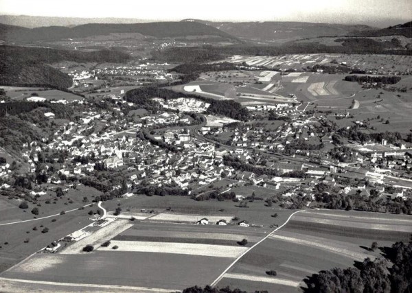 Laufen BE- Flugaufnahme Vorderseite