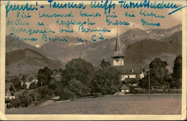 Aeschi bei Spiez Vorderseite