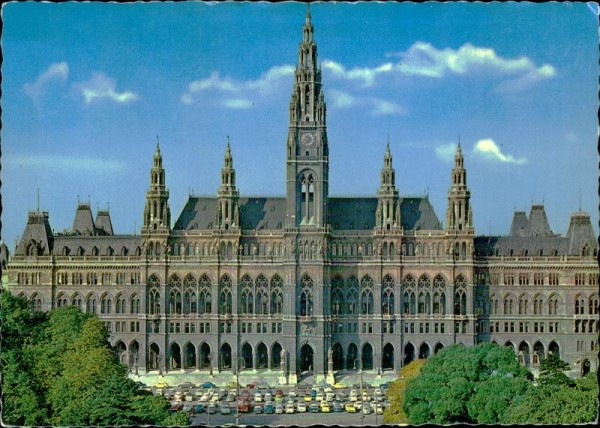 Wien/Rathaus Vorderseite