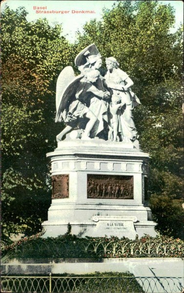 Strassburger Denkmal (Basel Stadt) Vorderseite