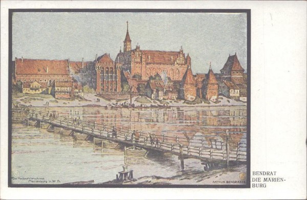 Bendrat, Die Marienburg Vorderseite