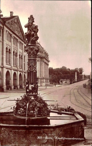 Bern - Kindlifresserbrunnen Vorderseite