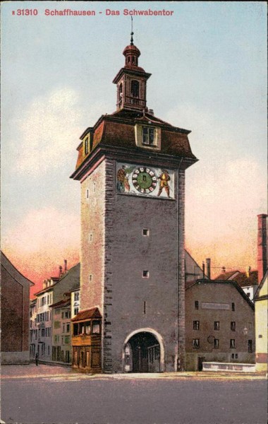 Schaffhausen - Das Schwabentor Vorderseite