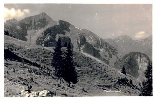 Breitlauenenalp Vorderseite