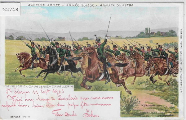 Schweizer Armee - Kavallerie