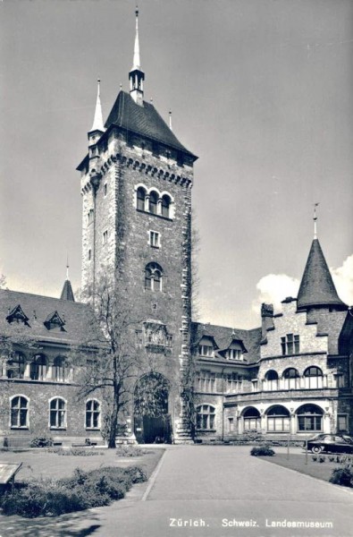 Zürich. Schweizerisches Landesmuseum Vorderseite