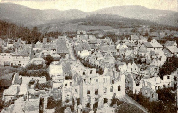 Wattwiler et le Vieil Armand(Hartmannswillerkopf) Vorderseite