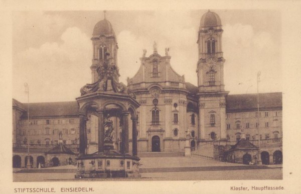 Stiftschuhle, Einsiedeln Vorderseite