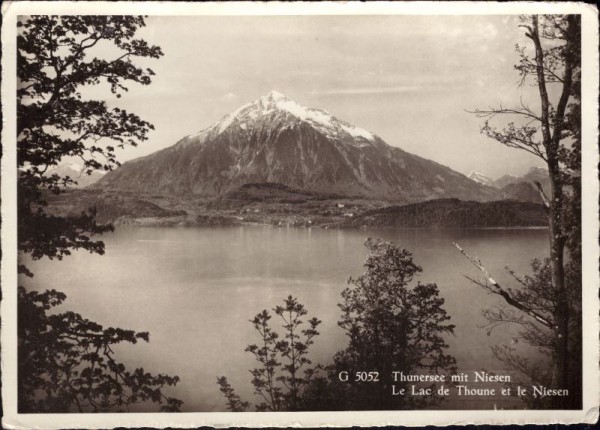 Thunersee mit Niesen