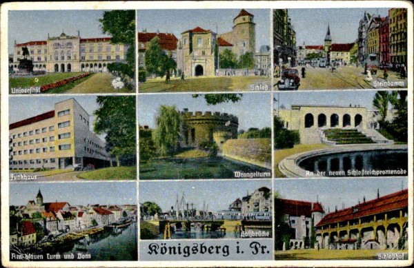 Königsberg Vorderseite