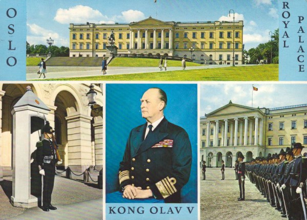 Oslo Norway - Slottet. The Royal Palace