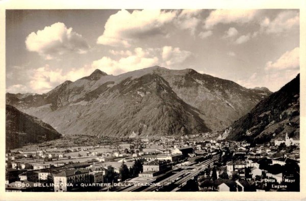 Bellinzona - Quartiere della Stazione Vorderseite