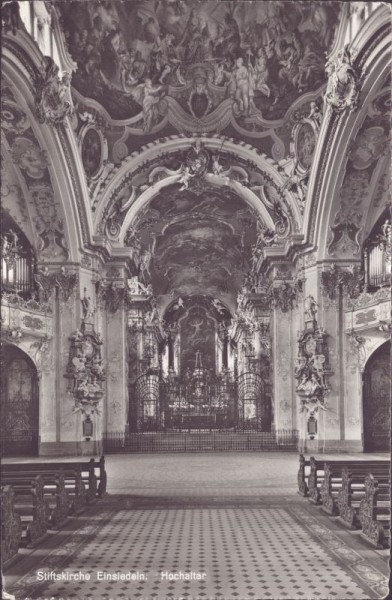 Stiftskirche Einsiedeln Hochaltar