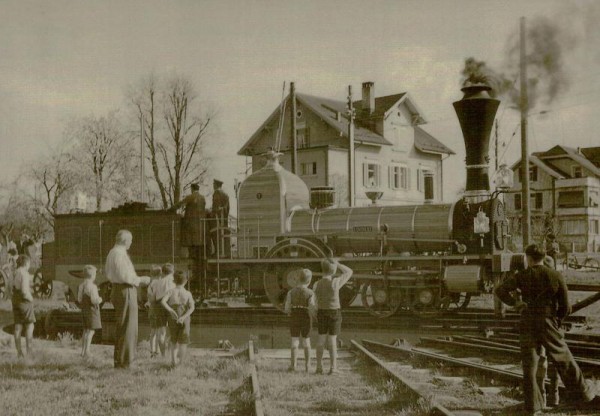 1947- Lokomotive "Limmat"  (Reproduktion) Vorderseite