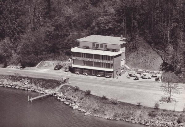 Hotel Fallenbach am Vierwaldstättersee, Brunnen & Gersau  -  Flugaufnahmen Vorderseite