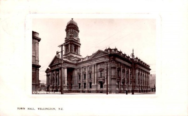 Auckland Town Hall Vorderseite