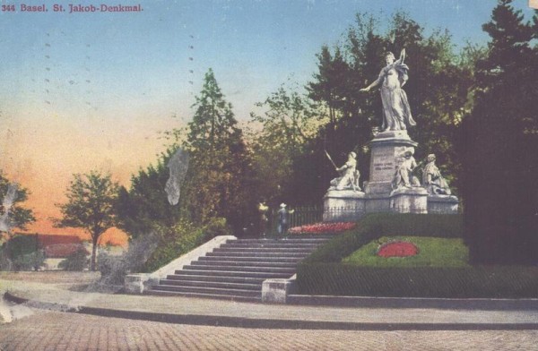 Basel, St.Jakob -Denkmal Vorderseite