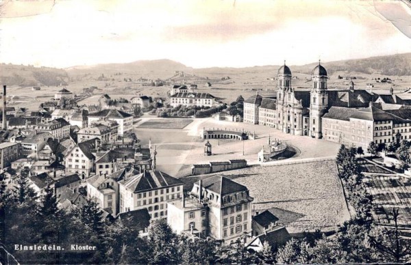 Einsiedeln. Kloster Vorderseite