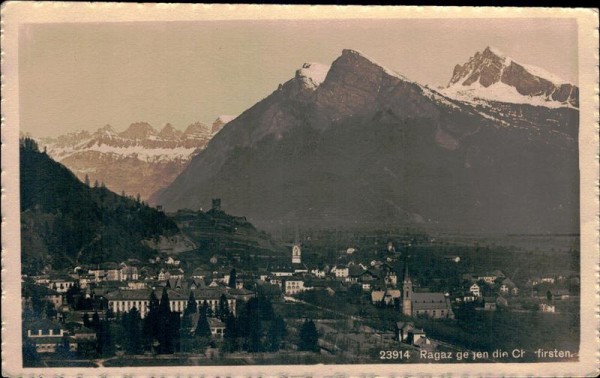 Ragaz gegen die Churfristen Vorderseite