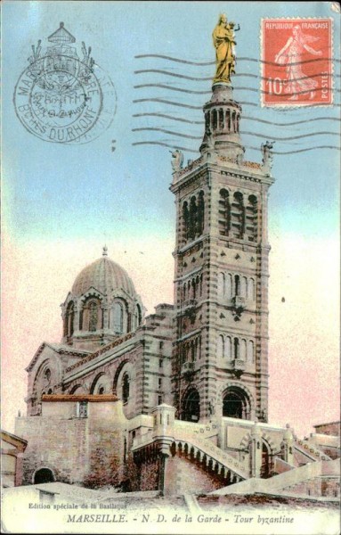 Notre-Dame de la Garde (Marseille) Vorderseite