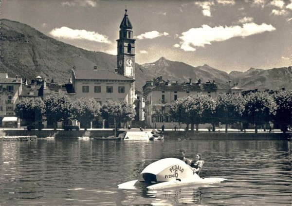 Ascona "Pedalo", Lago Maggiore Vorderseite