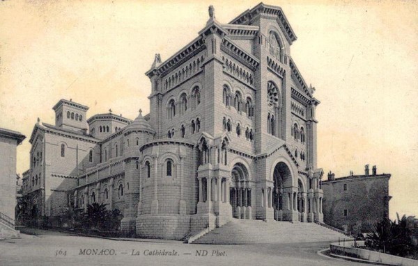 Monaco - La Cathédrale  Vorderseite