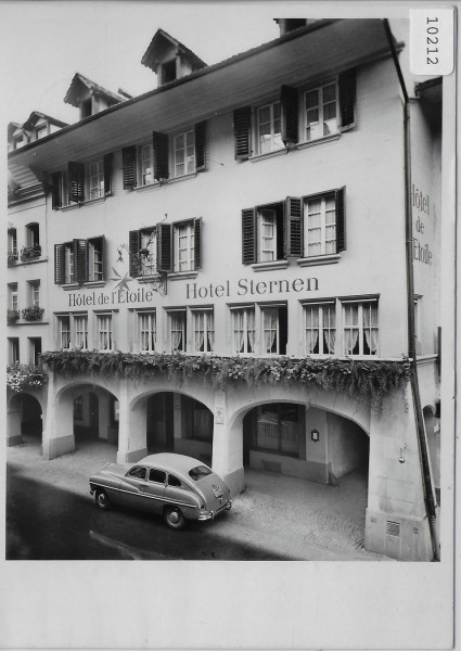 Hotel-Restaurant Sternen - Bern Aarbergerstrasse 30 - Classic Car
