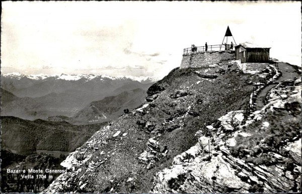 Monte Generoso (1701 m) Vorderseite
