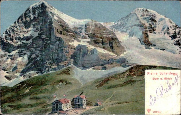 kleine Scheidegg Vorderseite