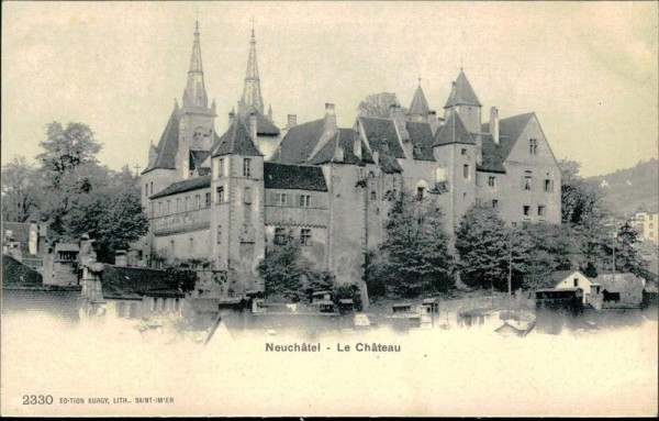 Neuchatel - Le Chateau Vorderseite