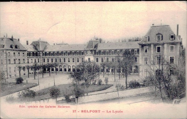 Belfort - Le Lycée Vorderseite
