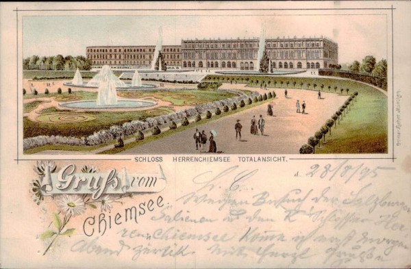 Neues Schloss Herrenchiemsee Vorderseite