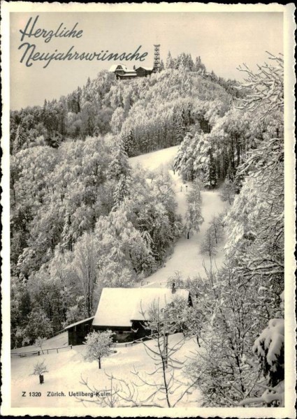 Zürich. Uetliberg-Kulm Vorderseite
