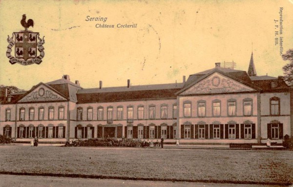 Schloss  Seraing Vorderseite