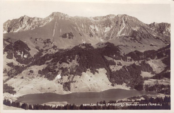 Lac Noir (Fribourg) Schwarzsee (1048m)