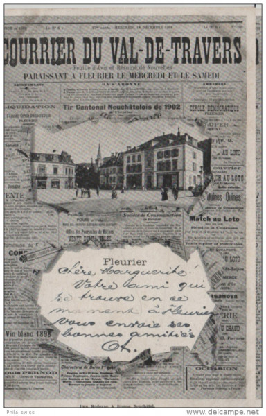 Fleurier - Courrier Val de Travers