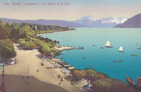 Ouchy - Lausanne - Les Quais et le Port