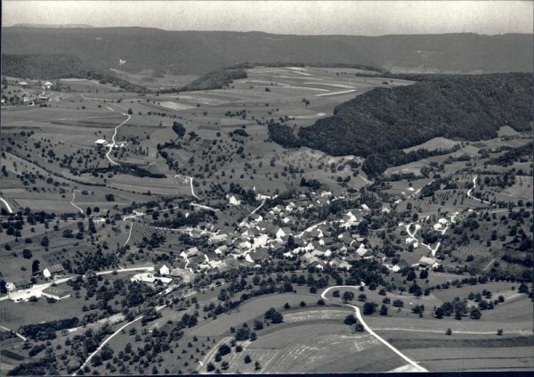 Wölflinswil, Flugaufnahme Vorderseite